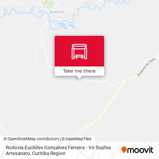 Rodovia Euclides Gonçalvez Ferreira - Vó Sophia Artesanato map