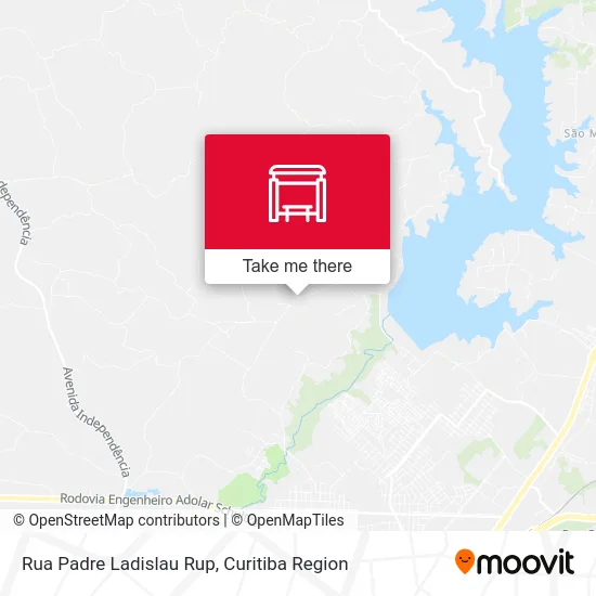 Rua Padre Ladislau Rup map