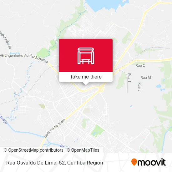 Rua Osvaldo De Lima, 52 map