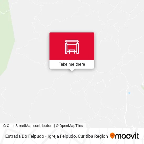 Estrada Do Felpudo - Igreja Felpudo map