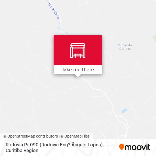 Rodovia Pr 090 (Rodovia Engº Ângelo Lopes) map