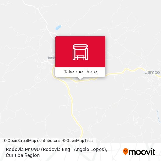 Rodovia Pr 090 (Rodovia Engº Ângelo Lopes) map