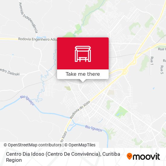 Mapa Centro Dia Idoso (Centro De Convivência)