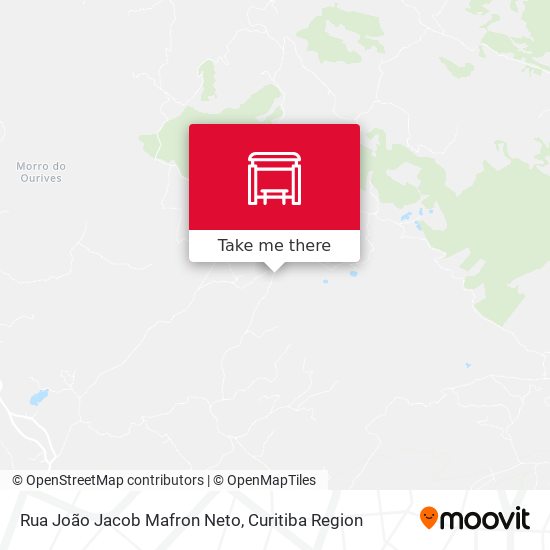 Mapa Rua João Jacob Mafron Neto