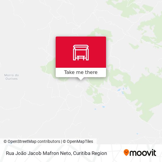 Mapa Rua João Jacob Mafron Neto