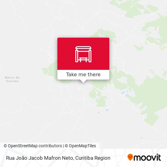 Mapa Rua João Jacob Mafron Neto