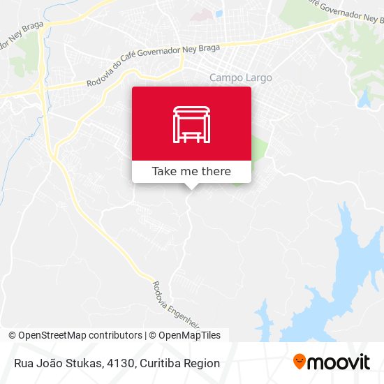 Mapa Rua João Stukas, 4130