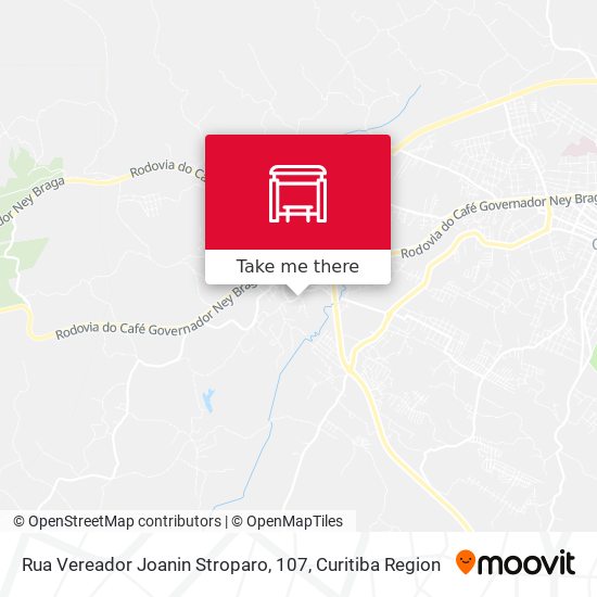 Mapa Rua Vereador Joanin Stroparo, 107