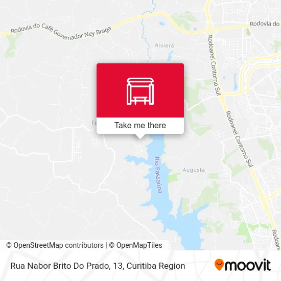 Rua Nabor Brito Do Prado, 13 map