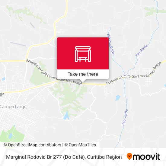 Marginal Rodovia Br 277 (Do Café) map