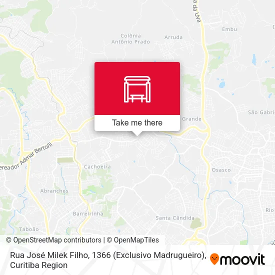 Rua José Milek Filho, 1366 (Exclusivo Madrugueiro) map