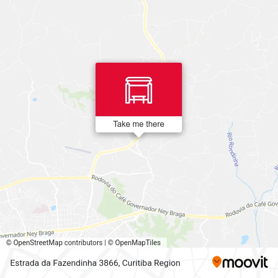 Estrada da Fazendinha 3866 map