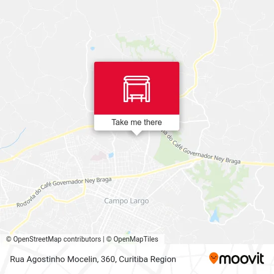 Rua Agostinho Mocelin, 360 map