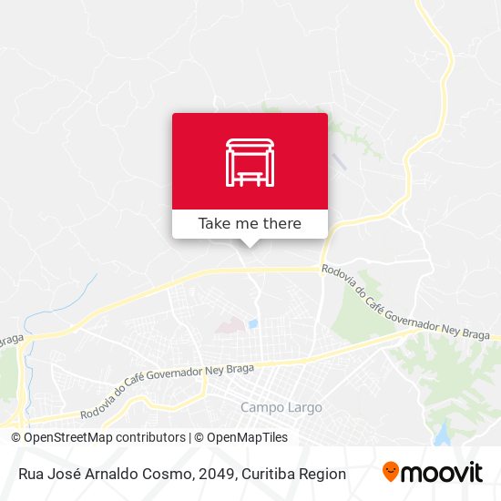 Rua José Arnaldo Cosmo, 2049 map