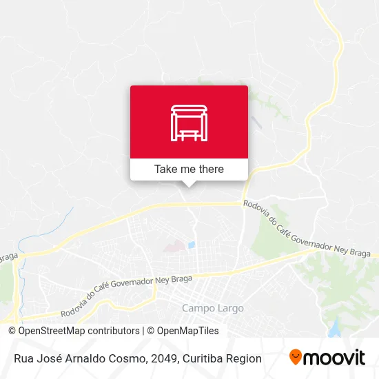 Rua José Arnaldo Cosmo, 2049 map