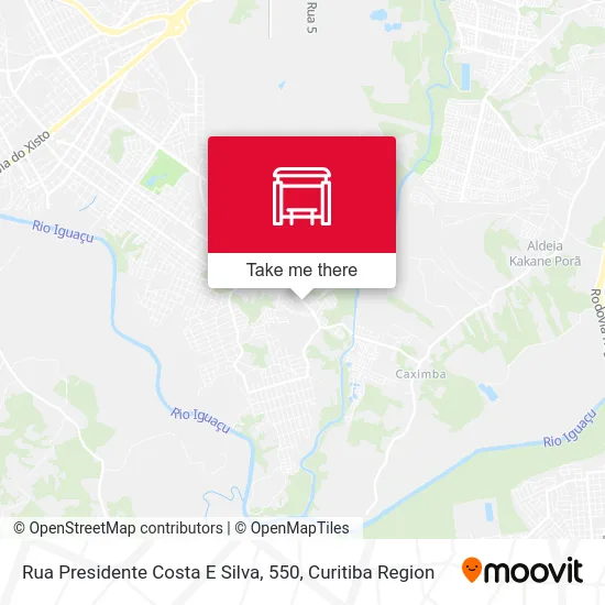 Rua Presidente Costa E Silva, 550 map
