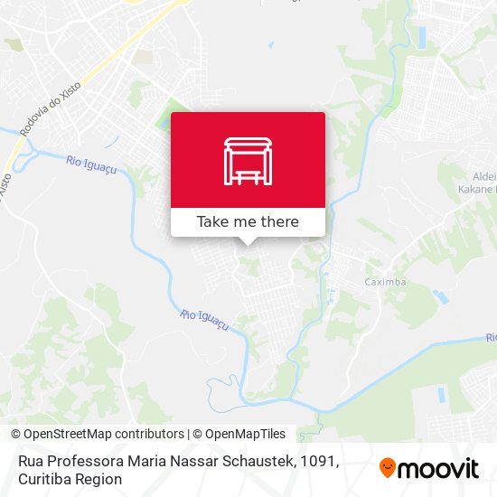 Rua Professora Maria Nassar Schaustek, 1091 map