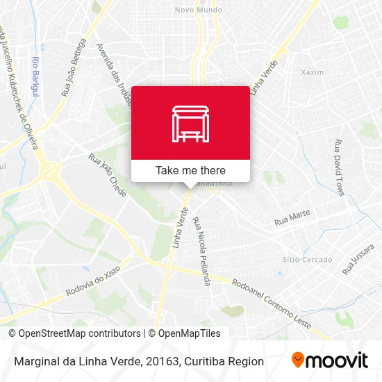 Marginal da Linha Verde, 20163 map