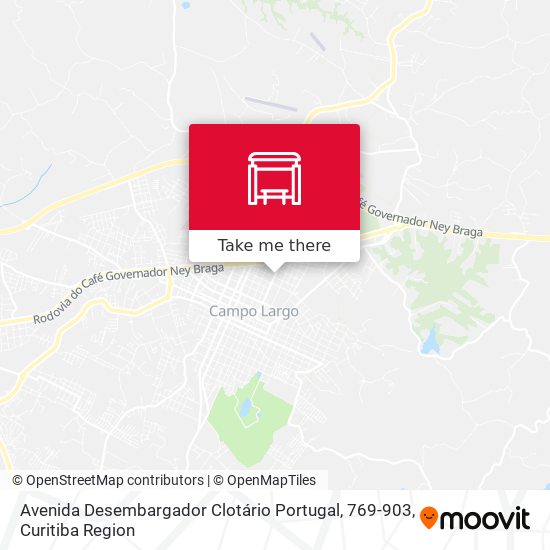 Mapa Avenida Desembargador Clotário Portugal, 769-903