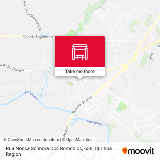 Rua Nossa Senhora Dos Remédios, 638 map