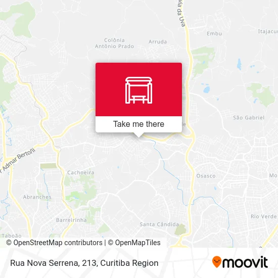 Rua Nova Serrena, 213 map