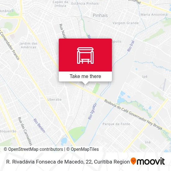 R. Rivadávia Fonseca de Macedo, 22 map
