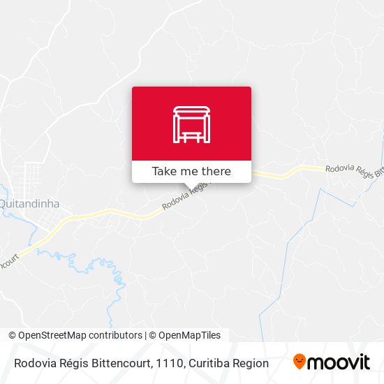 Rodovia Régis Bittencourt, 1110 map