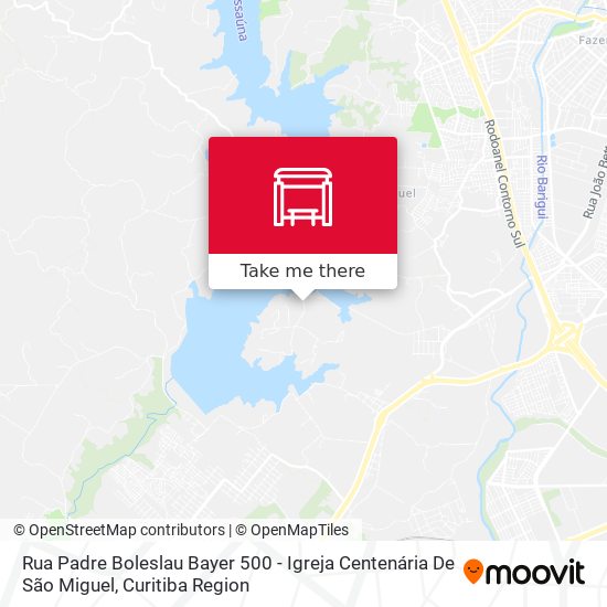 Rua Padre Boleslau Bayer 500 - Igreja Centenária De São Miguel map