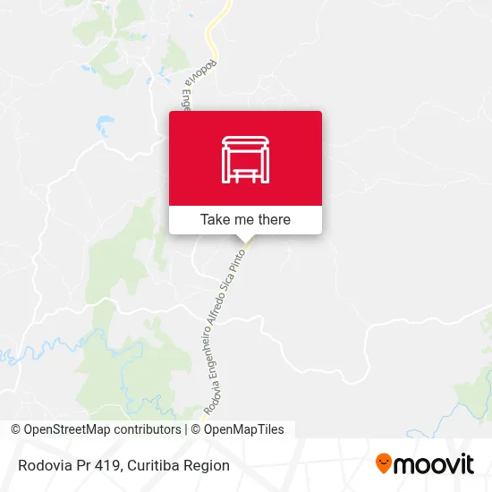 Rodovia Pr 419 map
