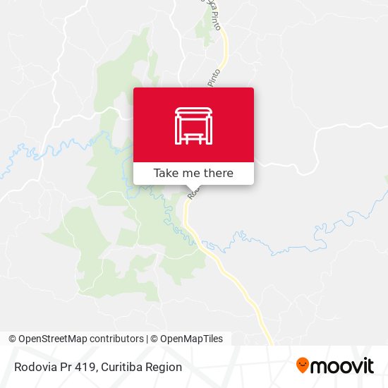 Rodovia Pr 419 map