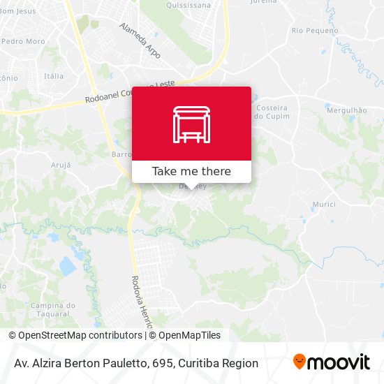Av. Alzira Berton Pauletto, 695 map