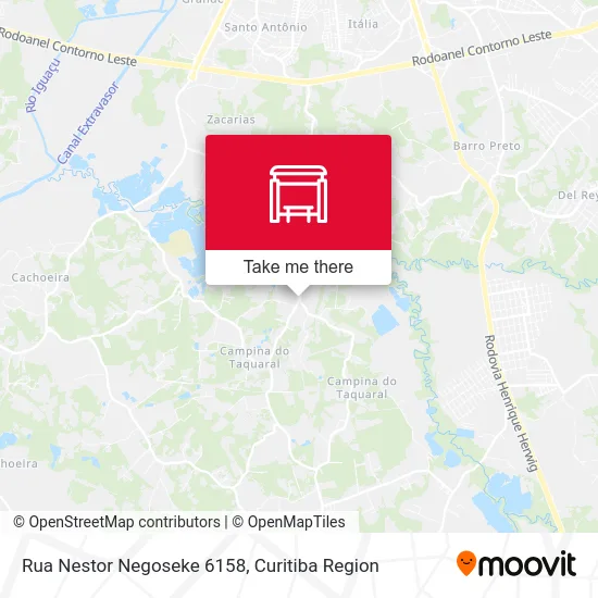 Rua Nestor Negoseke 6158 map