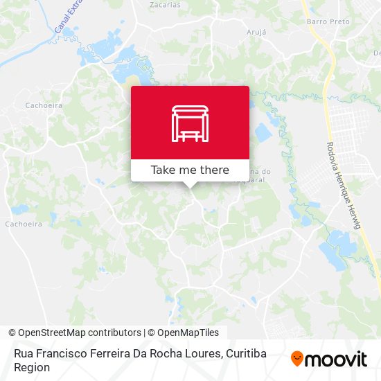 Mapa Rua Francisco Ferreira Da Rocha Loures