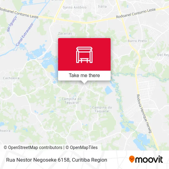 Rua Nestor Negoseke 6158 map