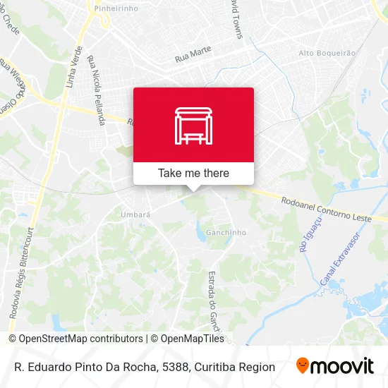 R. Eduardo Pinto Da Rocha, 5388 map