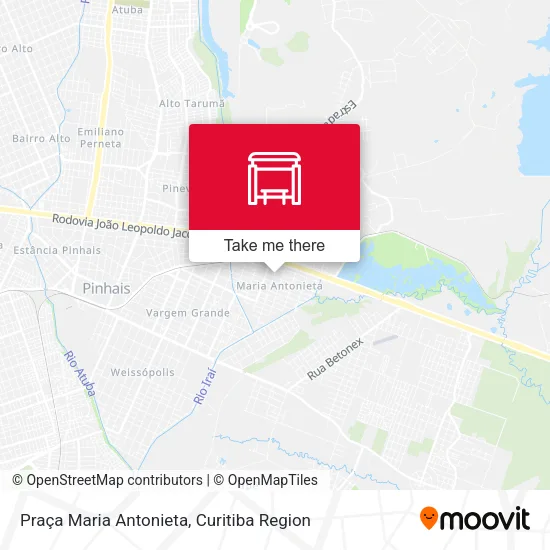 Praça Maria Antonieta map