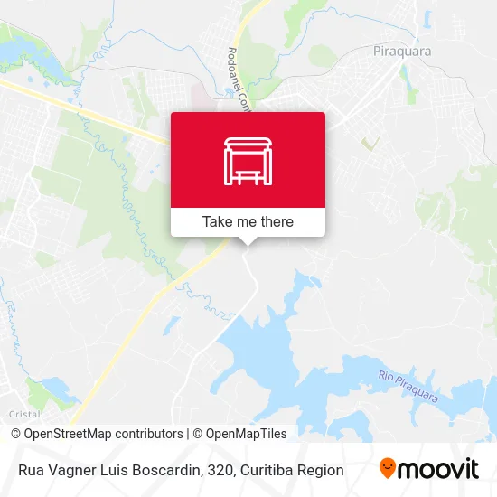 Rua Vagner Luis Boscardin, 320 map