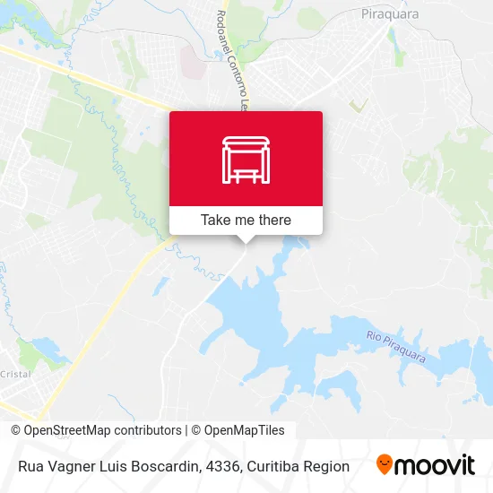 Rua Vagner Luis Boscardin, 4336 map