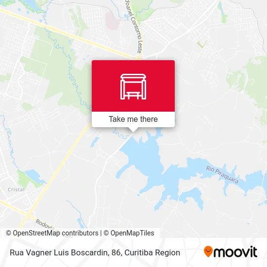 Rua Vagner Luis Boscardin, 86 map