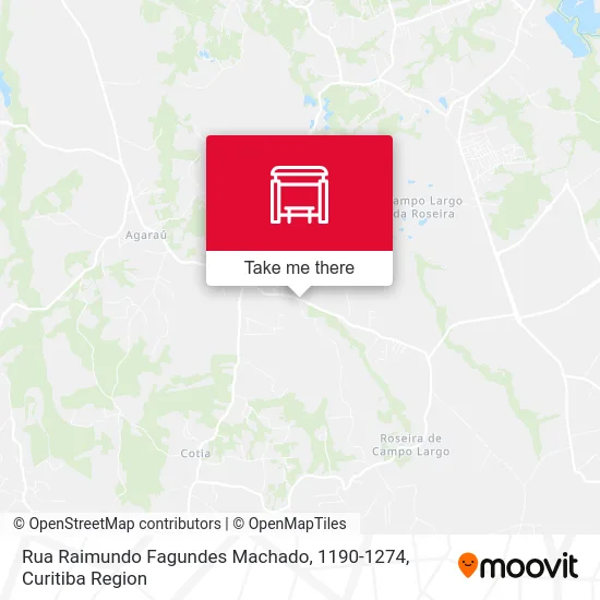 Rua Raimundo Fagundes Machado, 1190-1274 map