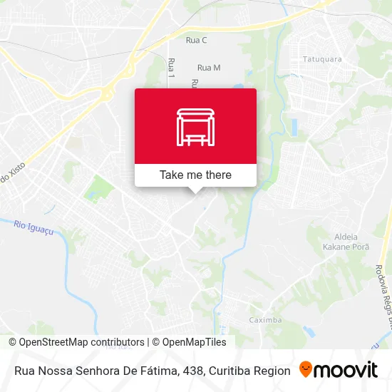 Rua Nossa Senhora De Fátima, 438 map