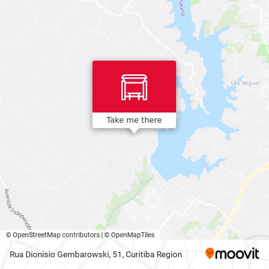 Rua Dionisio Gembarowski, 51 map