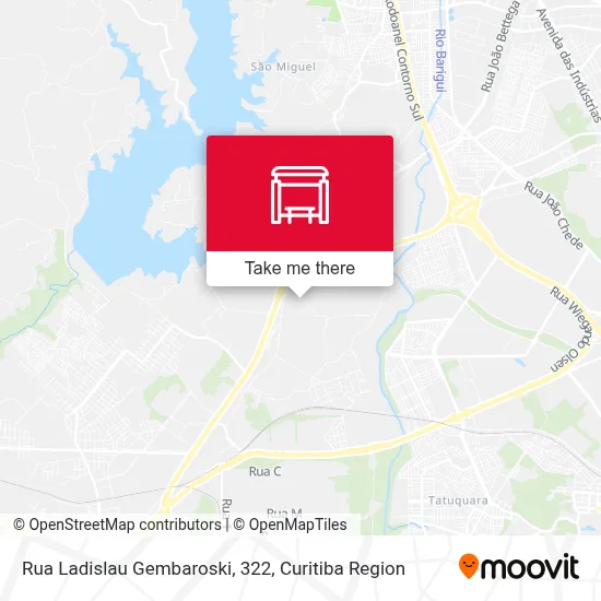 Rua Ladislau Gembaroski, 322 map