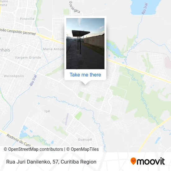 Rua Juri Danilenko, 57 map