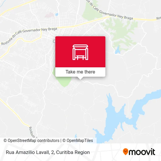 Rua Amazilio Lavall, 2 map