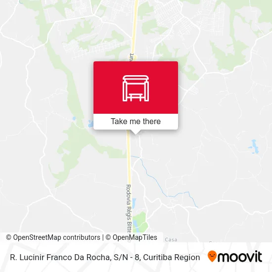 R. Lucinir Franco Da Rocha, S / N - 8 map