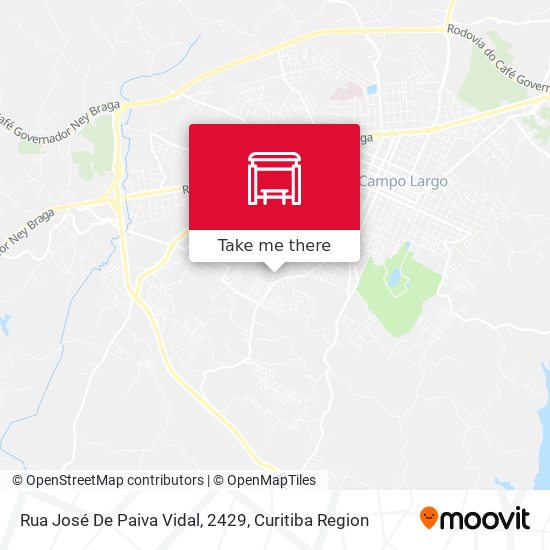 Rua José De Paiva Vidal, 2429 map