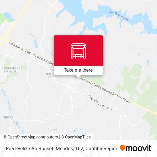 Rua Evelize Ap Rosseti Mendes, 162 map
