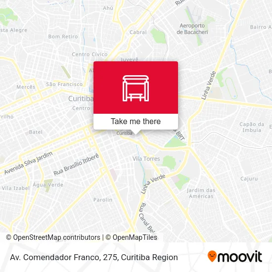 Av. Comendador Franco, 275 map