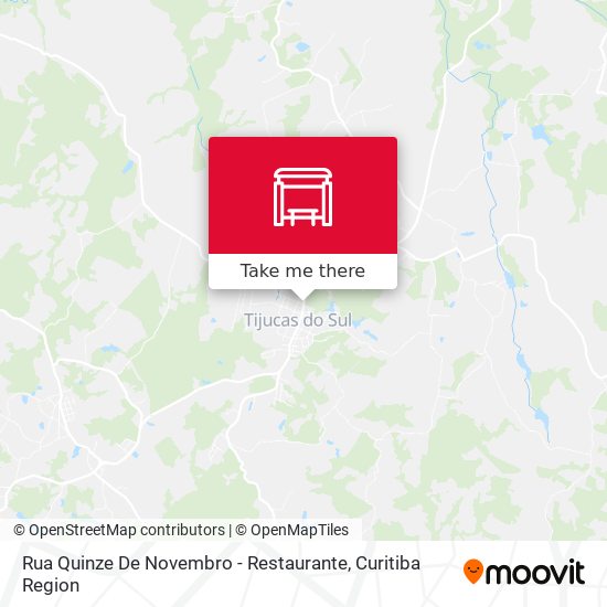 Rua Quinze De Novembro - Restaurante map